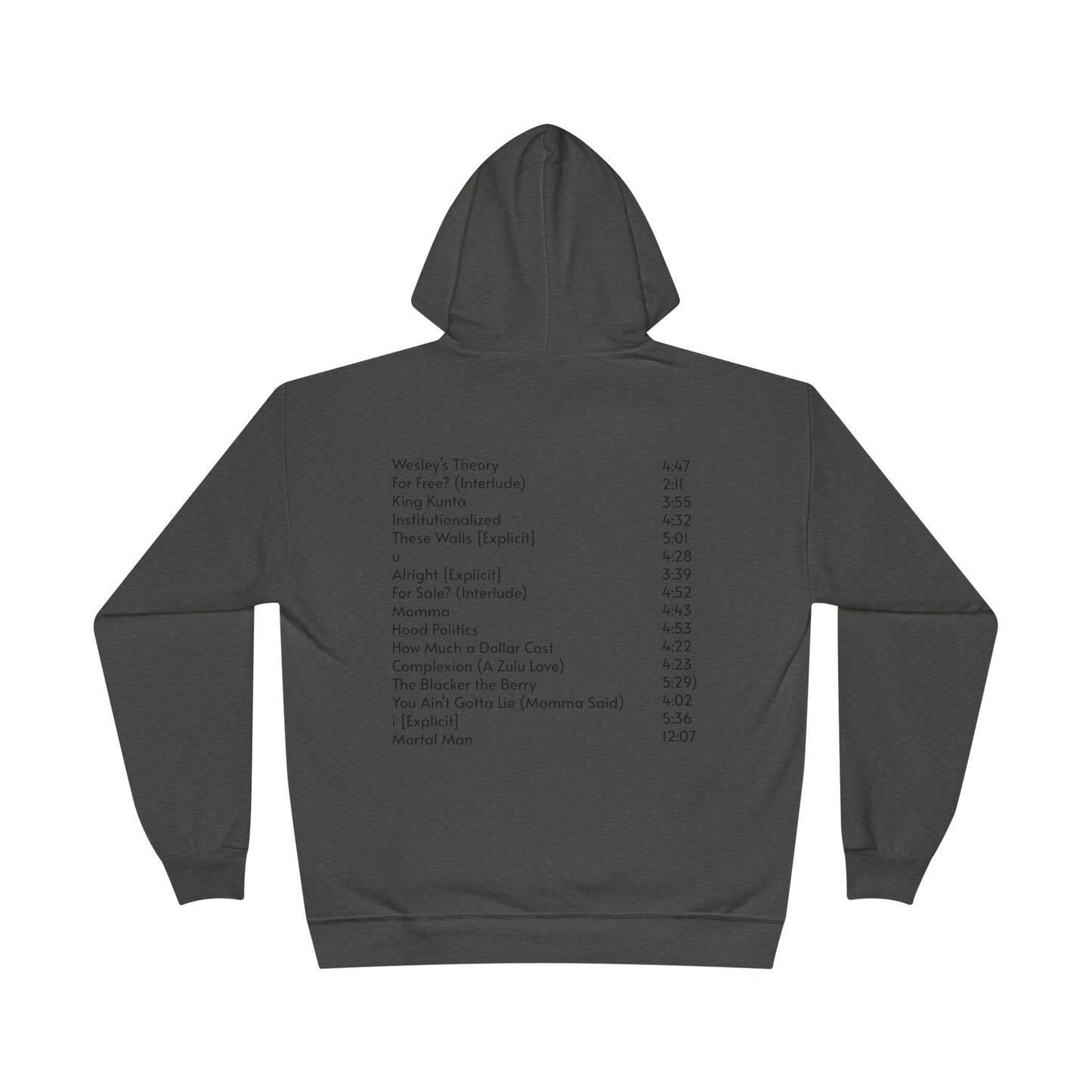 To Pimp A Butterfly Tracklist Hoodie