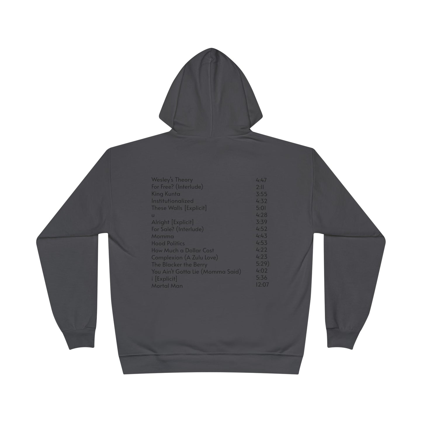 To Pimp A Butterfly Tracklist Hoodie