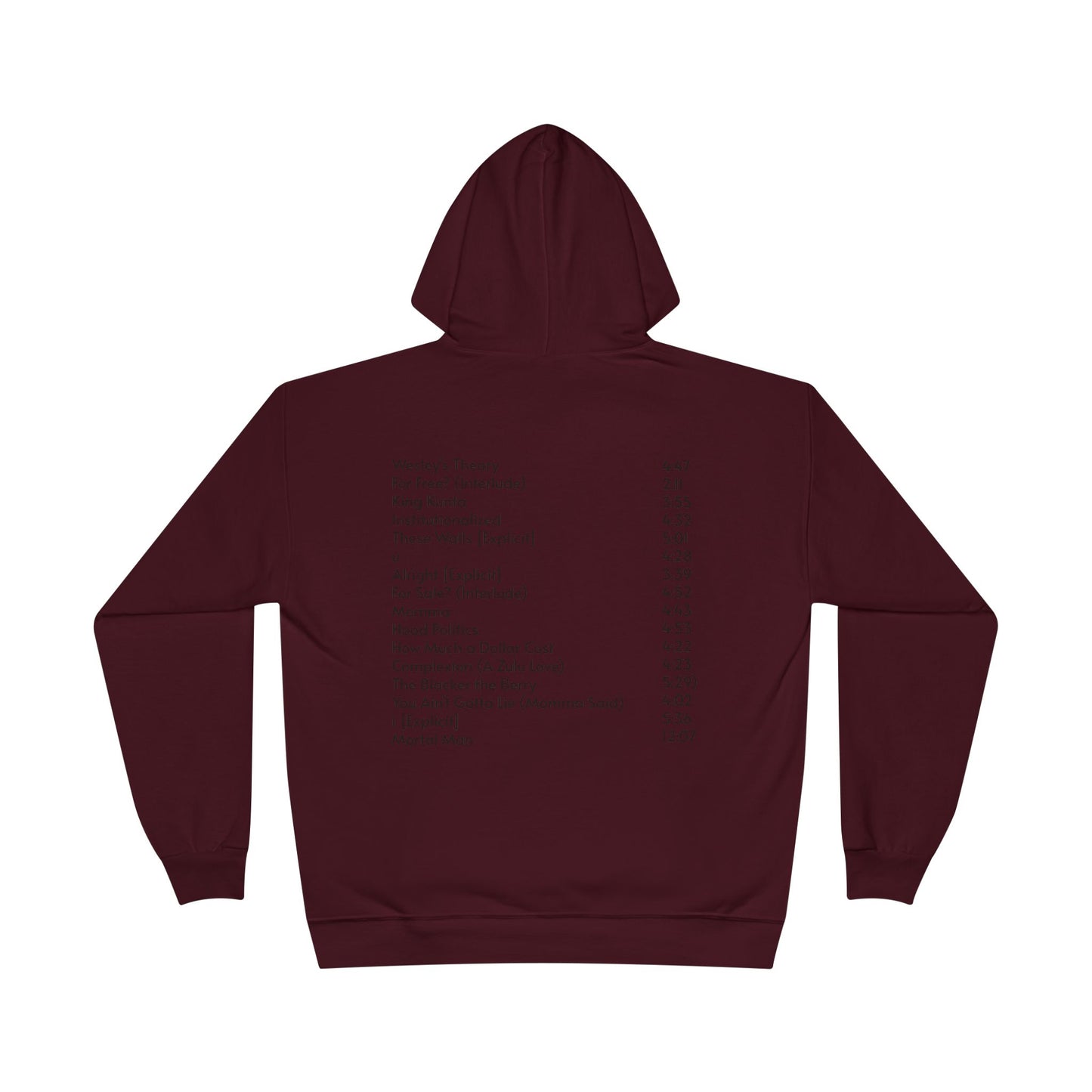 To Pimp A Butterfly Tracklist Hoodie